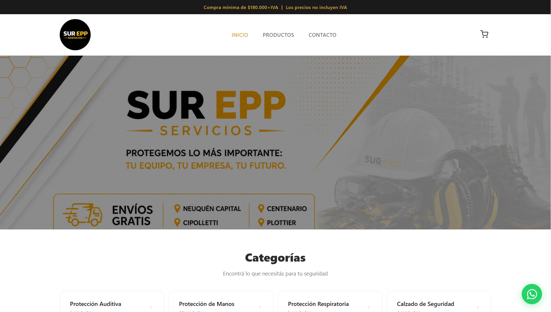 SUR EPP servicios