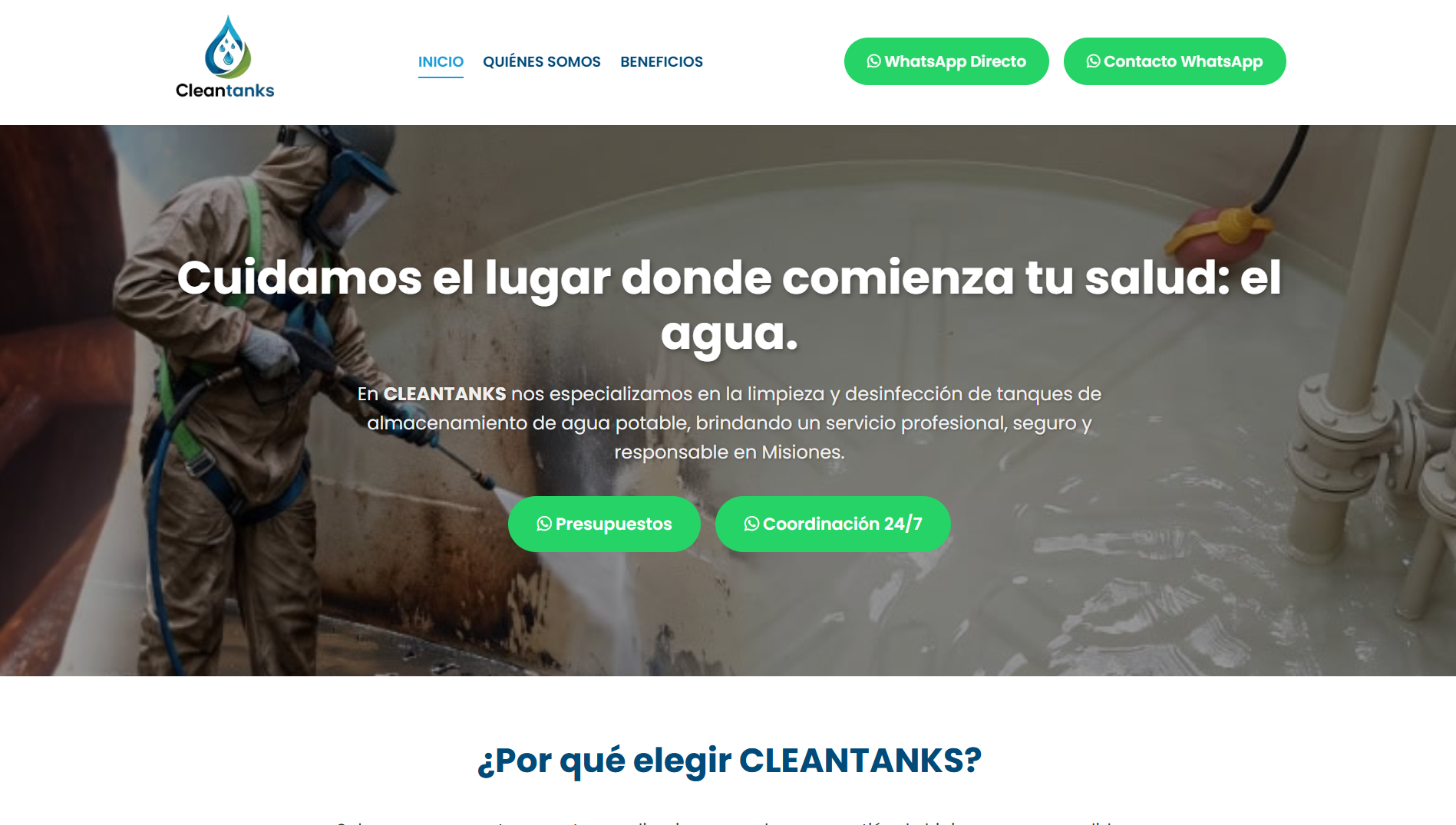 Clean Tanks